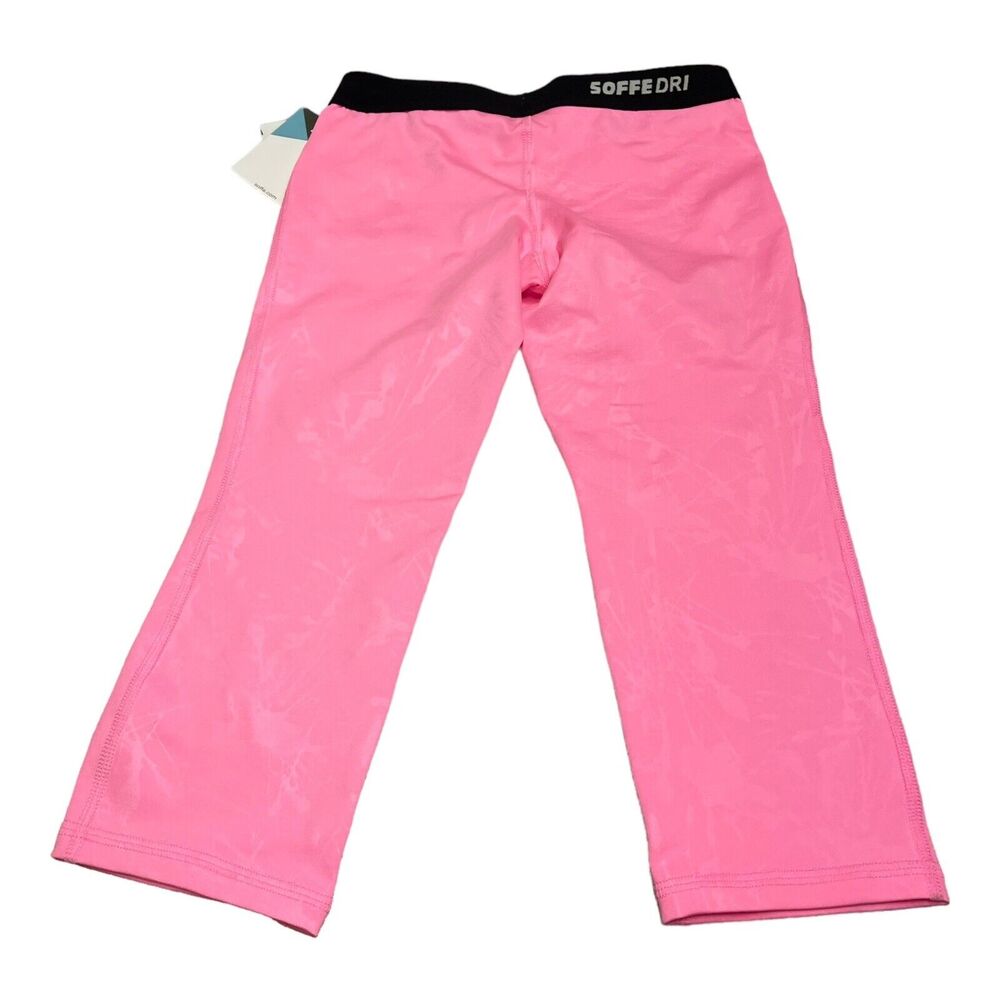Soffe Youth Girls Pink Lemonade Leggings Size Large (12-14) Elastic Waist NWT - Picture 2 of 9
